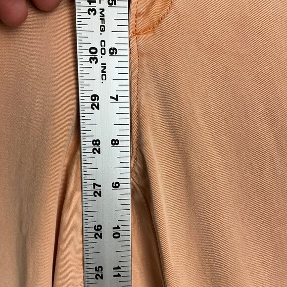 Pilcro&The Letterpress Anthropologie Hyphen Jean Pant Women 28 Peach Mauve Denim - Picture 16 of 16